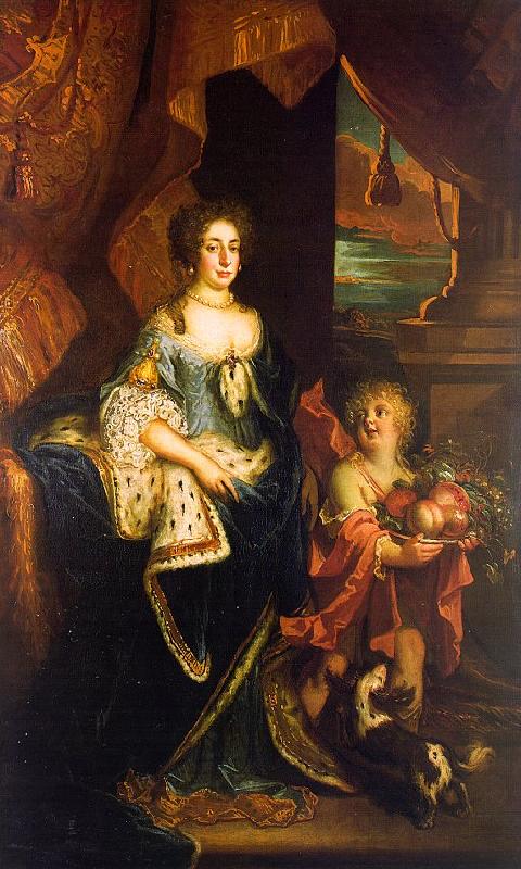 Jacob Huysmans Lady Elizabeth Somerset (Duchess of Powys) Sweden oil painting art